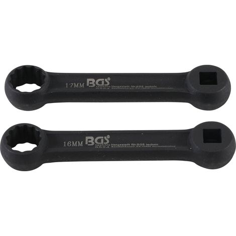 JEU DE CLÉS POLYGONALES POUR PALIER MOTEUR  POUR MERCEDES-BENZ  2 PIÈCES BGS 9524