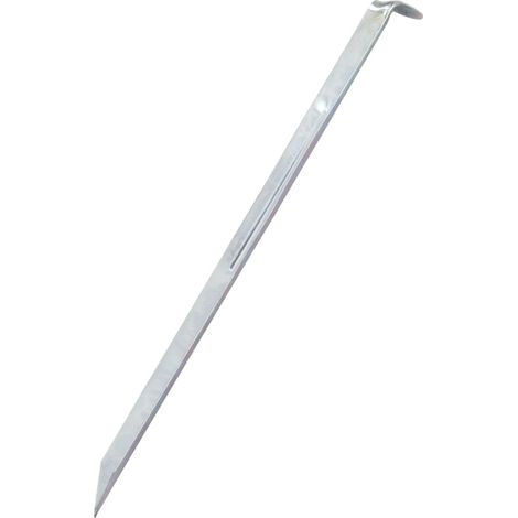 Piquets de tente 24 pcs 30 cm Ø20 mm acier galvanisé (1/5)