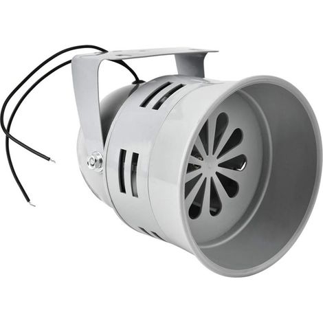 Elektromotoralarm, Hochleistungs-Luftschutzsirene, Sicherheitsalarm, Brandschutz-Metallhorn für Fabrikfahrzeuge, 120 dB (AC 220 V) (1/5)