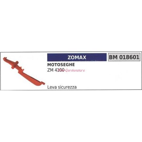 Leva sicurezza ZOMAX motosega ZM 4100 018601