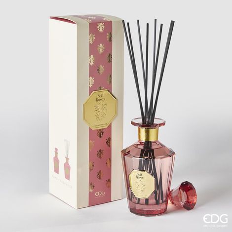 EDG Profumatore Bottiglia Goldlily Soft Roses 500 ml