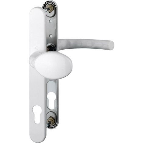 HOPPE guarnición para puerta de perfil Tôkyô 76G/3346/1710RH Alu.F9016 PZ para espesores de puerta 57-62mm - 2065043 (1/3)