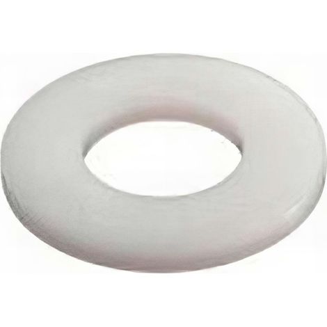 Rondelle plate moyenne M6 mm M Polyamide naturel - Boite de 200 pcs - Fixtout RPM06NY