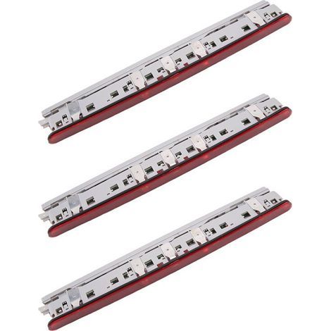 3X Feuda Stop LED Rouge 3RD Feu D'ArrêT Automatique Haute Position Feu ArrièRe Pour- A4 B7 2005-2008 8E9945097B (1/2)