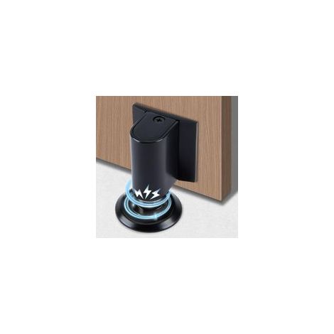 Bloque Porte Cale Porte Bloc Porte, Butee de Porte Stop Porte, Magnétique en Métal Butée de Porte, Arret de Porte Arrêt de Porte, Cale Porte Sol Butée de Porte Solide Avec Adhésif et Vis (1/5)