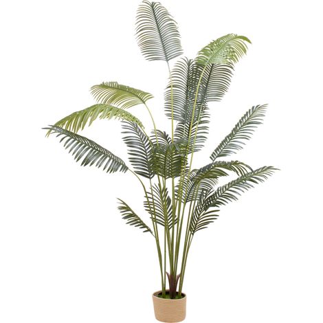 Kentia 210 - Plante Artificielle Tropicale Kentia H210 cm pour l'intérieur et l'extérieur avec pot Beige