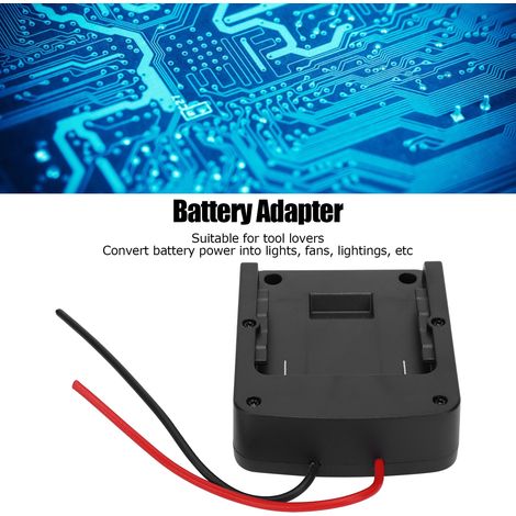 Ausgangsadapter kompatibel mit Bosch 14,4V/18V Lithium-Batterien für DIY-Anschlüsse (1/5)