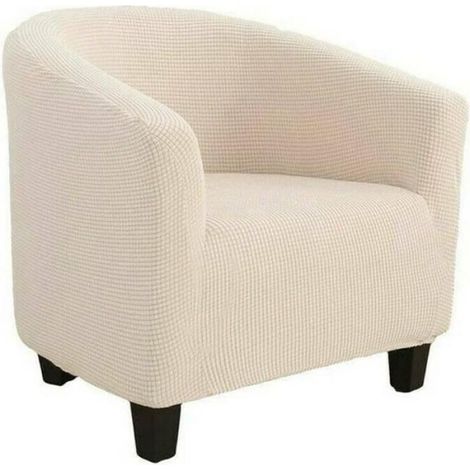 Chaise de baignoire - Housse - Élastique - Antidérapante - Extensible - Pour siège de bain - Beige - 1 pièce