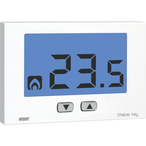 Termostato Digitale a Batteria da Parete Vemer VE718300 Thalos Key (1/4)