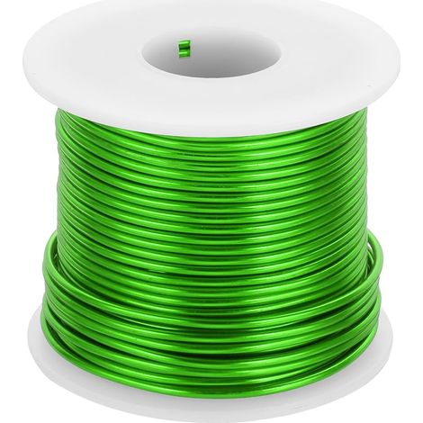 98 Pieds Fil Artisanal En Aluminium Anodisé Calibre 12 Vert (1/5)