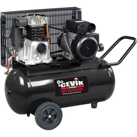 Compresor correa pro especial gotele 25 litros 3hp monofasico 230v ca-pro25-3mfgt CEVIK