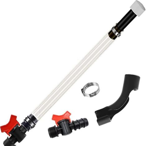 Highly popular racing fuel filler hose with ball shut-off valve and elbow kit, VP fuel hose (1/5)
