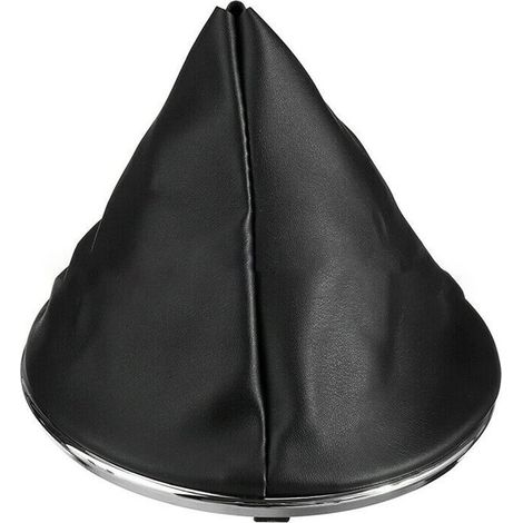 Housse de coffre de levier de vitesse en cuir PU - Bouton manuel - Anti-poussière - Pour 50295325 50295075 - Horizontal - Lavable - En tissu - Manuel - Soufflet de levier de vitesses (1/5)