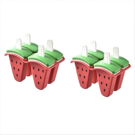 Wassermelonenförmige Eisform für Eis am Stiel (1/5)