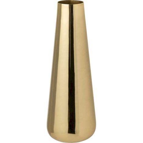 Vase doré en aluminium élégant - doré (1/2)
