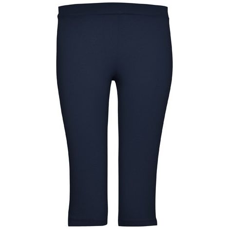 Malla deportiva de mujer a media pierna con apertura lateral CARLA 10 Azul Marino
