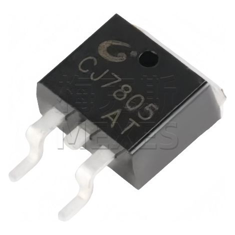 Changdian/Changjing CJ7805 TO-263-2 1.5A/5V/1.5W SMD Linear Voltage Regulator Integrated Circuit, Electronic Component, 5 pieces shipped.