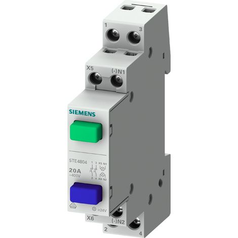 Dispositivo di commutazione Siemens 1s 1oe montaggio su guida DIN protezione al tatto