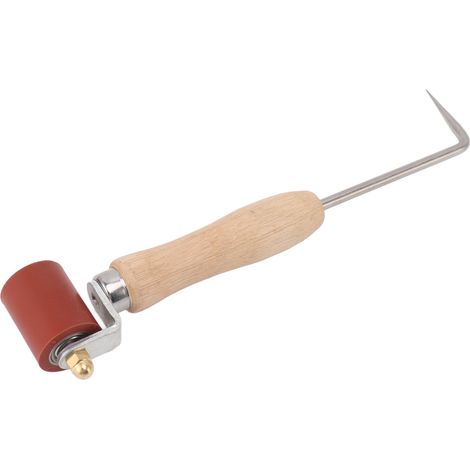 Rouleau à jointure multifonctionnel de 40 mm, outil de test de jointure en silicone flexible, résistant à la chaleur et multifonctionnel, pour le soudage de membranes et de feuilles de membrane + mole (1/5)