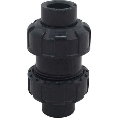 Clapet anti retour a boule 20 25 32 40 50 63mm clapet piscine clapet antiretour anti refoulement pvc vanne soupape anti retour (Diamètre intérieur 50mm) (1/4)