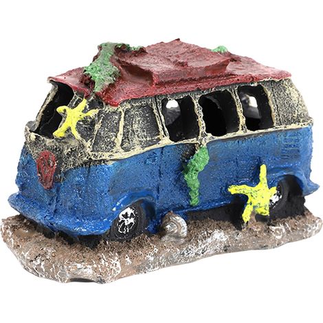 Caverne Pour Crustacés - Décoration Aquarium En Résine - Abri Pour Écrevisses Et Crevettes - Dimensions 12,5 x 7,5 x 8 cm (1/5)