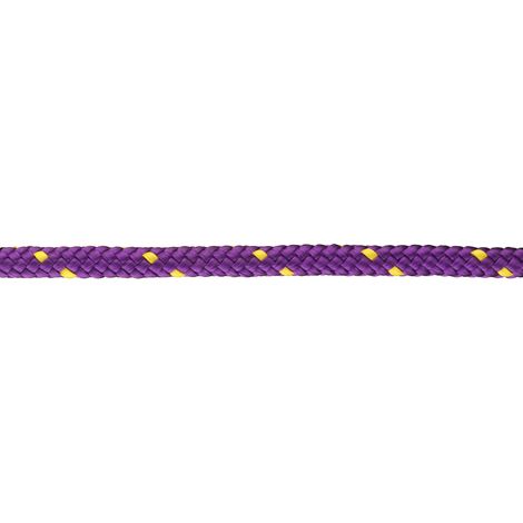 Corda in polipropilene Ø 8 mm. viola-giallo 40 mt.