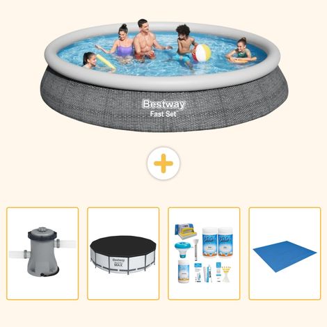 Bestway Bestway Fast Set Ronde - 457x84 cm - 5-pièces  S251 (1/5)