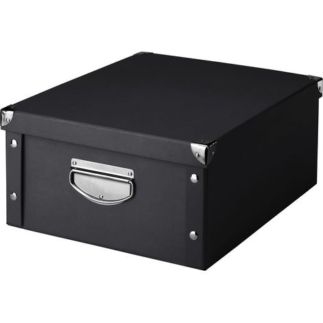 ZELLER Aufbewahrungsbox, Pappe, 17 cm hoch
