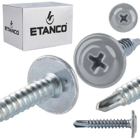 Connettori di montaggio GM-B 4,2x25 mm RAL 9006 (1/5)