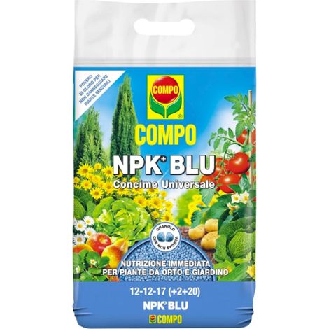 CONCIME GRANULARE NPK + BLU 10KG COMPO