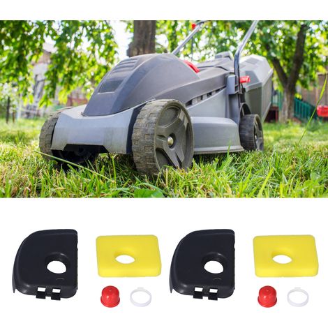 Deux ensembles d'accessoires pour tondeuses à gazon à vendre : couvercle de filtre à air 595660, filtre à air 799579, amorceur, ampoule 594281, compatibles avec les tondeuses à gazon Briggs & Stratton (1/5)