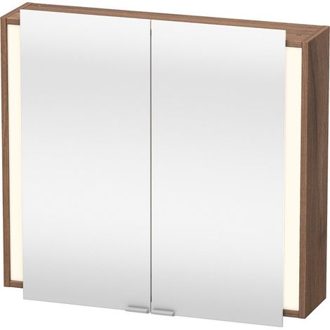 Armoire miroir Duravit KETHO 180x800x750mm noyer nature