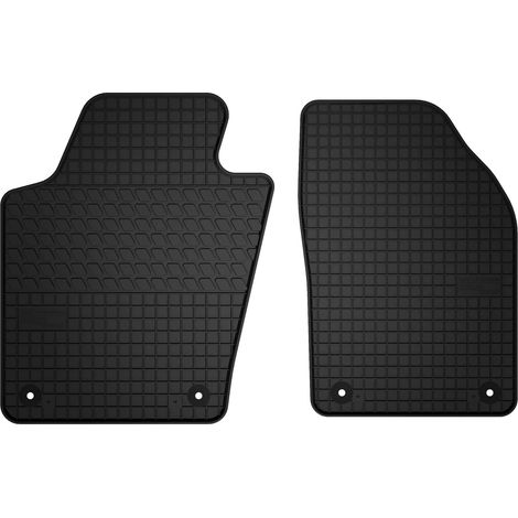 Tappetini anteriori in gomma per: Skoda Fabia III berlina, station wagon (dal 2014 al 2021)