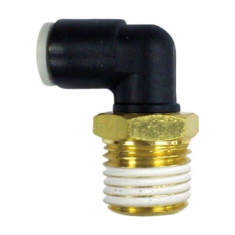 Raccord rapide SMC KQ2 vers R 1/8 Mâle Enfichable, 8 mm ( Prix pour Sachet de 10 )