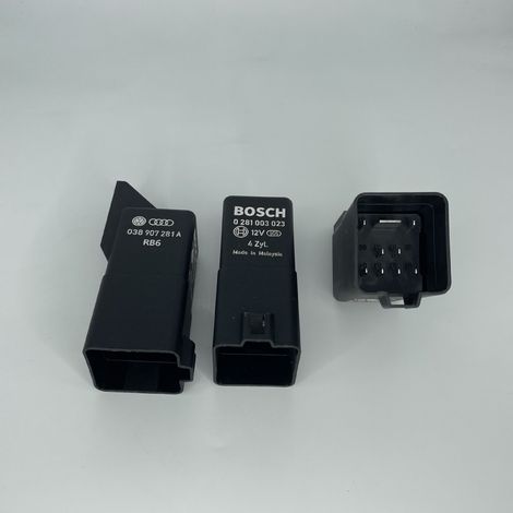 Relais from préchauffage Volkswagen Audi 038907281A and 0281003023