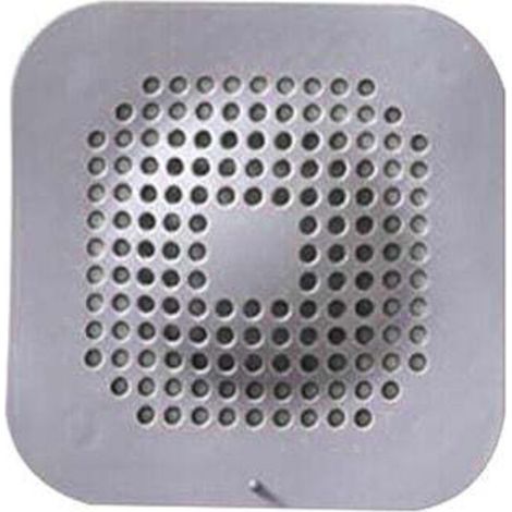 Filtro raccogli capelli per doccia, lavandino, vasca da bagno, tappo in gomma siliconica per bagno (grigio) (1/4)