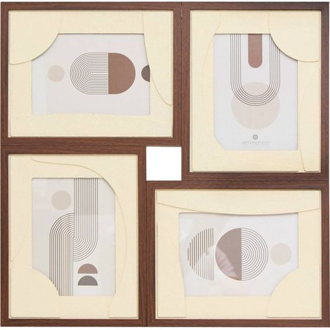 Beige jilani collages 4 foto - Atmosphera créateur d'intérieur