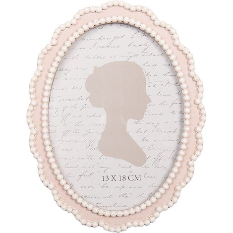 Cadre photo 13x18 cm en plastique rose pour décoration intérieure 16 x 2 x 20 cm - PANGIVO (1/2)