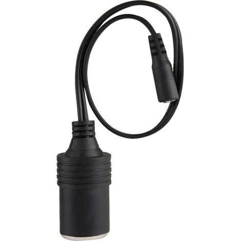 SJLERST Adaptateur de cble allume-cigare, allume-cigare de voiture prise femelle chargeur cble adaptateur secteur connecteur cordon (1/5)