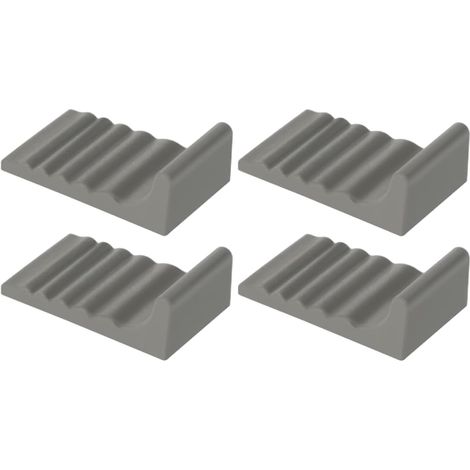 Protège-mur pour Poubelle Tapis antidérapant auto-adhésif Protection Murale 4 Pièces Derrière la Poubelle pour bureau, maison, salle de bains, évier, sol, coin, buanderie, meuble (1/5)
