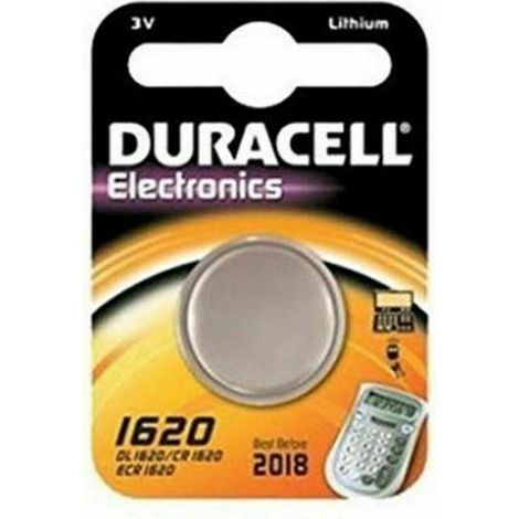 Duracell DL1620 Batterie Bouton Lithium 3V Métallique