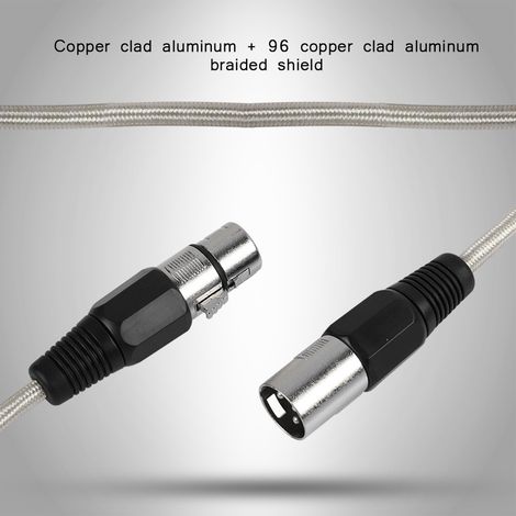 Câble microphone XLR mâle vers femelle de haute qualité (15 m) (1/5)