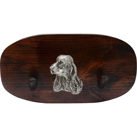 Cocker Spaniel Inglese - gancio per accessori, gancio per medaglie con un cane, ganci per chiavi di Art-Dog (1/5)