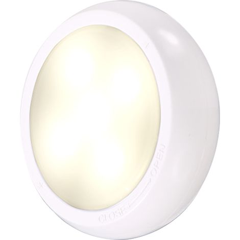 5 LED-Unterbauleuchten, betrieben mit 3 AAA-Batterien und per USB aufladbar, Helligkeit und Lichtstimmung einstellbar, Nachtlicht für Küche, Schrank, Arbeitsplatte oder Wand (1/5)