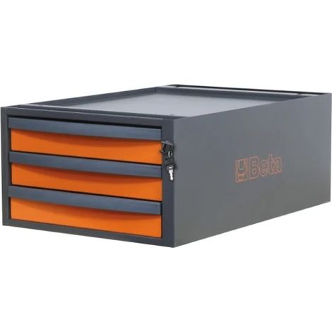 Beta C58CS/O 3C Cassettiera per banchi componibili C58BC con 3 cassetti (1/2)