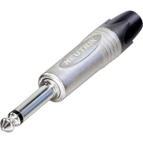 Jack 6.35 mm mâle, droit Neutrik NP2X Nombre de pôles: 2 mono argent 1 pc(s) D11713 (1/4)