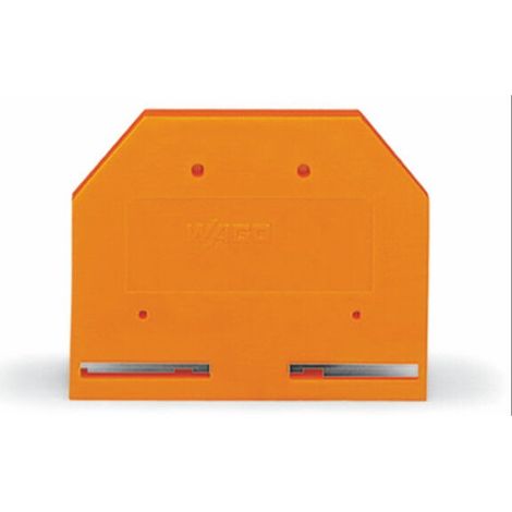 WAGO Abschlussplatte u. Zwischenplatte 283-302 orange