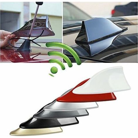 Universelle Haifischflossenantenne für das Autodach (Schwarz) (1/5)