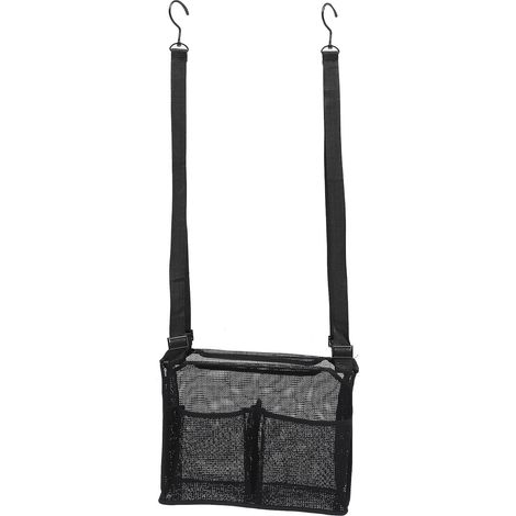 Organisateur en maille noir pour rangement pratique