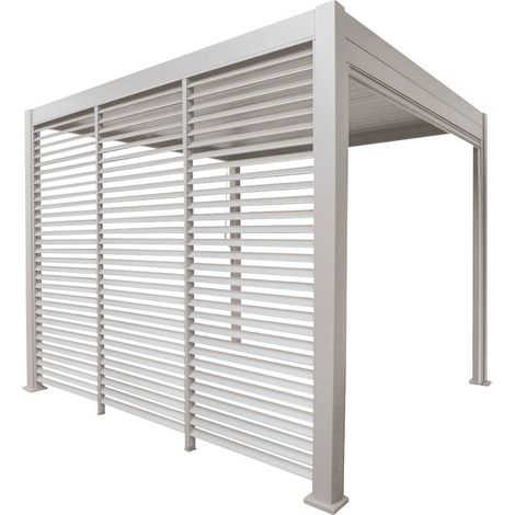 Persiana fissa 1x3m per pergola in argilla evora - Hespéride